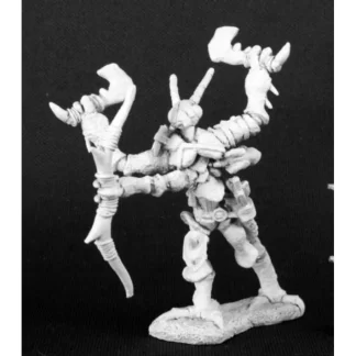 Reaper Miniatures Garzuhl, Mantis Man Ranger #03580 Dark Heaven Unpainted Metal - Your Source for Gaming Essentials Hot