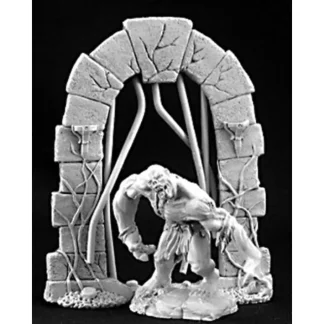 Reaper Miniatures Ghast and Crypt Door #03244 Dark Heaven Unpainted Metal - Your Source for Gaming Essentials Clearance