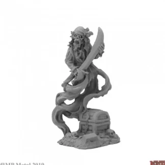 Reaper Miniatures Ghost Pirate Quartermaster #03966 Unpainted Metal Figure - Your Source for Gaming Essentials Clearance
