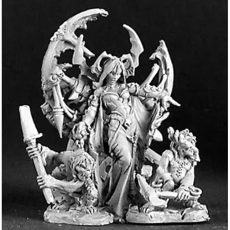 Reaper Miniatures Ghoul Queen & Servants #03126 Dark Heaven Unpainted Metal - Your Source for Gaming Essentials Discount