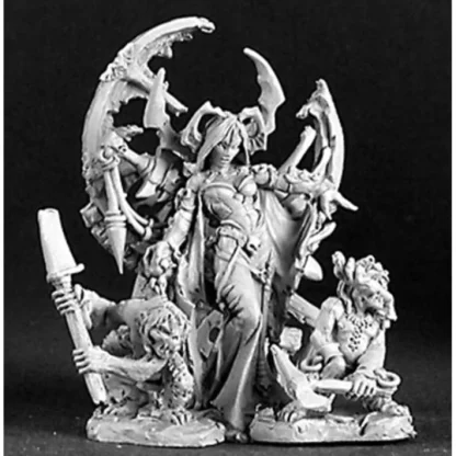 Reaper Miniatures Ghoul Queen & Servants #03126 Dark Heaven Unpainted Metal - Your Source for Gaming Essentials Discount