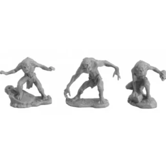 Reaper Miniatures Ghouls (2) and Ghast #77720 Bones Unpainted Plastic Figures - Your Source for Gaming Essentials Shop