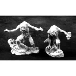 Reaper Miniatures Ghouls (2 Pieces) #03716 Dark Heaven Legends Unpainted Metal - Your Source for Gaming Essentials Best