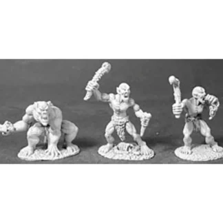 Reaper Miniatures Ghouls and Ghast (3 Pcs) #02450 Dark Heaven Unpainted Metal - Your Source for Gaming Essentials Cheap