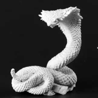 Reaper Miniatures Giant Cobra #03679 Dark Heaven Legends Unpainted Metal Figure - Your Source for Gaming Essentials Discount