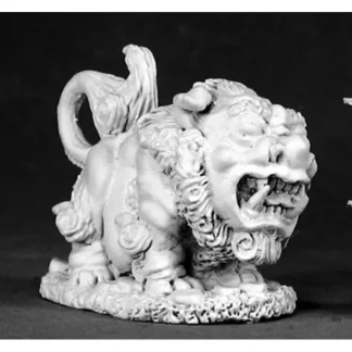 Reaper Miniatures Giant Foo Dog 02487 Dark Heaven Legends Unpainted Metal Figure - Your Source for Gaming Essentials Cheap