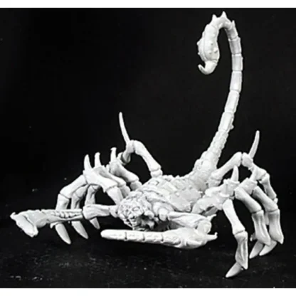 Reaper Miniatures Giant Scorpion, Nefsokar Monster 14244 Nefsokar Unpainted Mini - Your Source for Gaming Essentials Online