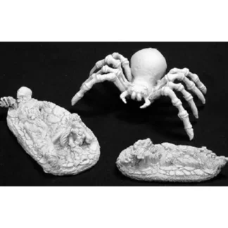 Reaper Miniatures Giant Spider & Victims #02784 Dark Heaven Unpainted Metal - Your Source for Gaming Essentials Best