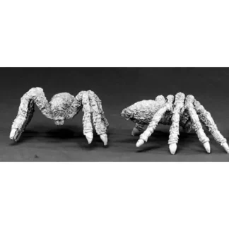 Reaper Miniatures Giant Spiders (2) 02417 Dark Heaven Legends Unpainted Metal - Your Source for Gaming Essentials Best Sale