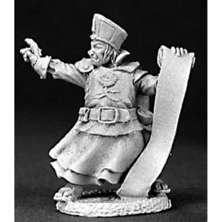 Reaper Miniatures Gildwin Rosewick, Wizard #03178 Dark Heaven Unpainted Metal - Your Source for Gaming Essentials Shop