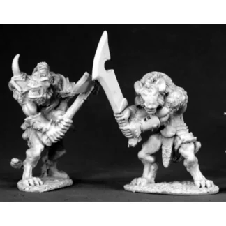 Tabletop Miniatures | Reaper Miniatures Gnoll Marauders #02467 Dark Heaven Legends Unpainted Metal - Your Source for Gaming Essentials
