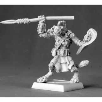 Reaper Miniatures Gnoll Raider, Krgir 14577 Kargir Unpainted RPG D&D Mini Figure - Your Source for Gaming Essentials Flash Sale