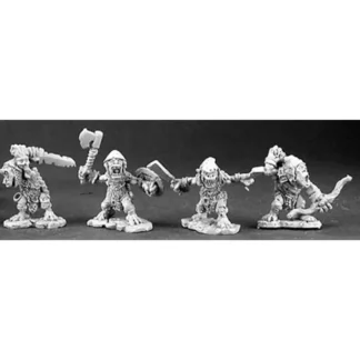 Reaper Miniatures Goblin Warriors (4 Pieces) #03189 Dark Heaven Unpainted Metal - Your Source for Gaming Essentials Hot