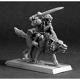 Reaper Miniatures Goblin Beast Rider, Reven Adept 14189 Reven Unpainted Metal - Your Source for Gaming Essentials Best