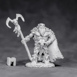 Reaper Miniatures Gon'Tarr, Orc Shaman #03879 Unpainted Metal Mini Figure - Your Source for Gaming Essentials Store