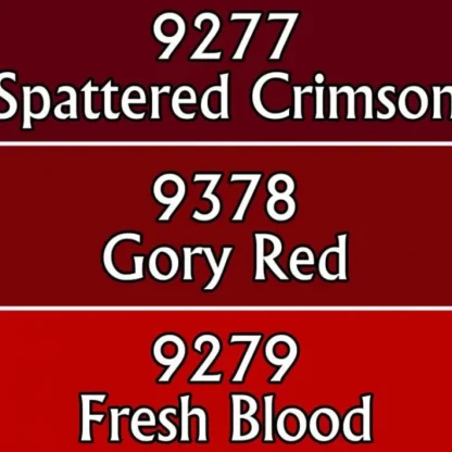 Reaper Miniatures Gory Reds #09793 Master Series Triads 3 Pack .5oz Paint - Your Source for Gaming Essentials Best Sale
