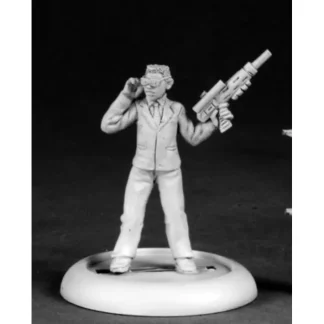 Reaper Miniatures Government Agent Smith #50203 Chronoscope D&D RPG Mini Figure - Your Source for Gaming Essentials New