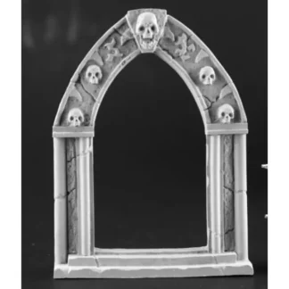 Reaper Miniatures Graveyard Archway #03684 Dark Heaven Legends Unpainted Metal - Your Source for Gaming Essentials Clearance