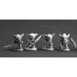 Tabletop Miniatures | Reaper Miniatures Gremlins (4 Pieces) 03621 Dark Heaven Legends Unpainted Metal - Your Source for Gaming Essentials