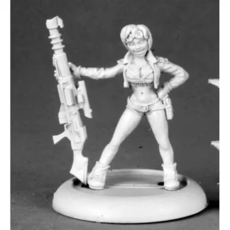 Reaper Miniatures Gretha, Female Sniper #50156 Chronoscope D&D RPG Mini Figure - Your Source for Gaming Essentials Shop
