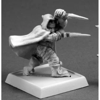 Reaper Miniatures G'rond, Dwarf Assassin #14621 Kragmarr Unpainted RPG D&D Mini - Your Source for Gaming Essentials New