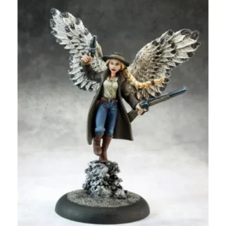 Reaper Miniatures Gunslinger, Dyom Winner #03641 Dark Heaven Unpainted Metal - Your Source for Gaming Essentials Clearance