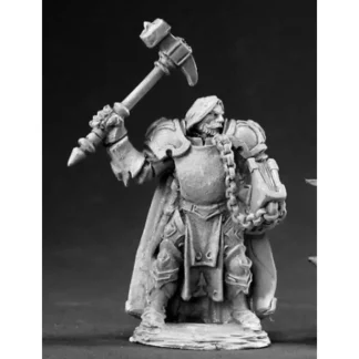 Reaper Miniatures Halbarand, Cleric #03427 Dark Heaven Legends Unpainted Metal - Your Source for Gaming Essentials Best