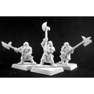 Reaper Miniatures Halberdiers (9), Dwarf Grunt 06113 Warlord Army Pack Unpainted - Your Source for Gaming Essentials Hot