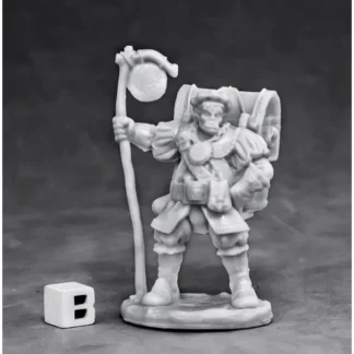 Reaper Miniatures Half Orc Merchant #77458 Bones Unpainted Plastic Figure Mini - Your Source for Gaming Essentials Hot
