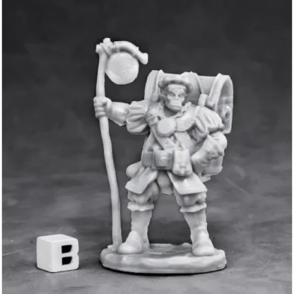 Reaper Miniatures Half Orc Merchant #77458 Bones Unpainted Plastic Figure Mini - Your Source for Gaming Essentials Hot
