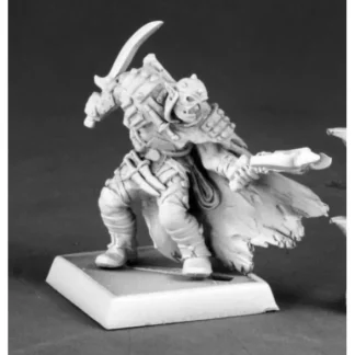 Reaper Miniatures Half Orc Assassin #60057 Pathfinder Miniatures Unpainted Mini - Your Source for Gaming Essentials Online