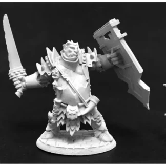 Reaper Miniatures Half-Ogre Fighter #03761 Dark Heaven Legends Unpainted Figure - Your Source for Gaming Essentials Store