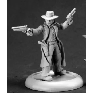 Reaper Miniatures Hank Callahan, Gunslinger #50251 Chronoscope Unpainted Metal - Your Source for Gaming Essentials Online