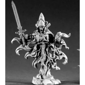 Reaper Miniatures Harkus Ghost King #02220 Dark Heaven Legends Unpainted Metal - Your Source for Gaming Essentials Outlet