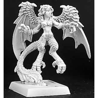 Reaper Miniatures Harpy, Reven Adept #14216 Reven Unpainted RPG D&D Mini Figure - Your Source for Gaming Essentials Best