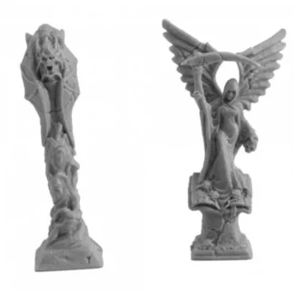 Reaper Miniatures Harrowgate Shrines #77723 Bones Unpainted Plastic Figure - Your Source for Gaming Essentials Best Sale