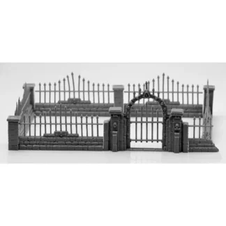 Reaper Miniatures Harrowgate Graveyard Set (14 Pc) 77529 Bones Unpainted Plastic - Your Source for Gaming Essentials Clearance