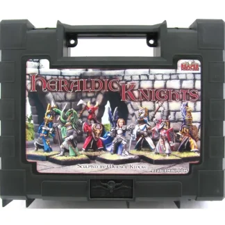 Reaper Miniatures Heraldic Knights #10026 Boxed Sets Unpainted Metal RPG Figure - Your Source for Gaming Essentials Discount