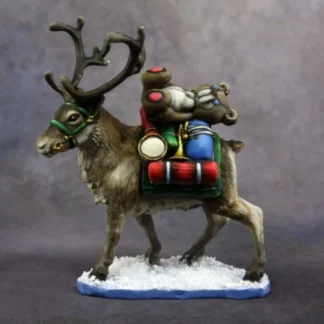 Reaper Miniatures Herschel, Pack Reindeer #01598 Special Edition Unpainted Metal - Your Source for Gaming Essentials Store