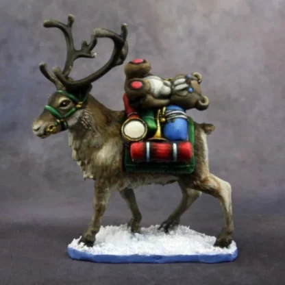 Reaper Miniatures Herschel, Pack Reindeer #01598 Special Edition Unpainted Metal - Your Source for Gaming Essentials Store