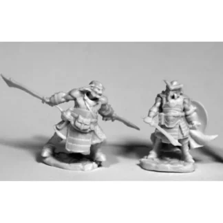 Reaper Miniatures Hobgoblin Veterans #77477 Bones Unpainted Plastic Mini Figure - Your Source for Gaming Essentials New