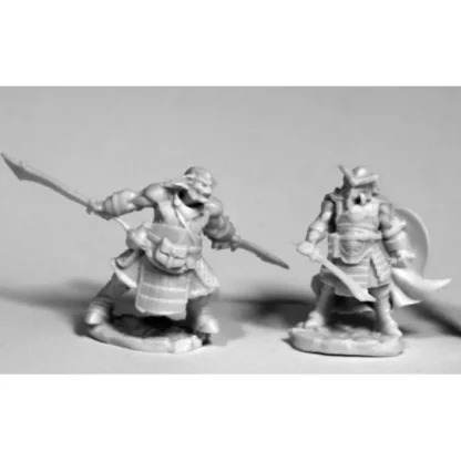 Reaper Miniatures Hobgoblin Veterans #77477 Bones Unpainted Plastic Mini Figure - Your Source for Gaming Essentials New