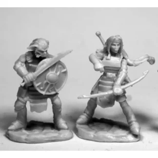 Reaper Miniatures Hobgoblin Warriors #77476 Bones Unpainted Plastic Mini Figure - Your Source for Gaming Essentials Best