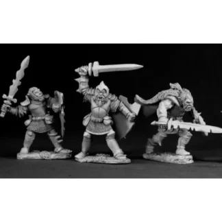 Reaper Miniatures Hobgoblins (3 Pieces) #03040 Dark Heaven Unpainted Metal - Your Source for Gaming Essentials Online