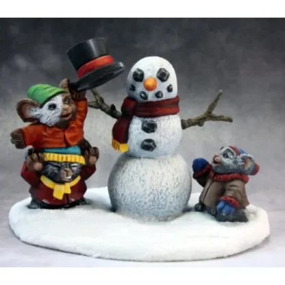 Reaper Miniatures Holiday Mouslings (3) #01436 Unpainted Special Edition Metal - Your Source for Gaming Essentials Clearance
