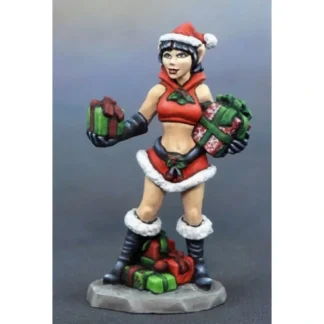 Tabletop Miniatures | Reaper Miniatures Holly, Christmas Elf #01554 Special Edition Unpainted Metal - Your Source for Gaming Essentials