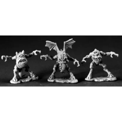 Reaper Miniatures Hordelings (3 Pieces) #03573 Dark Heaven Unpainted Metal - Your Source for Gaming Essentials Online