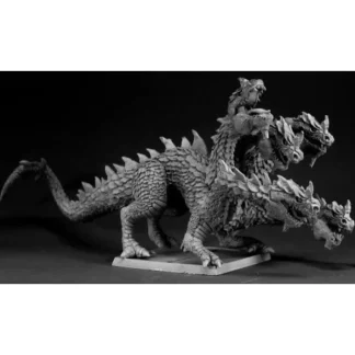 Reaper Miniatures Hydra #14445 Reptus Unpainted Metal RPG D&D Mini Figure - Your Source for Gaming Essentials Shop