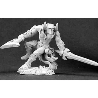 Reaper Miniatures Ilkhan the Bloody #03090 Dark Heaven Legends Unpainted Metal - Your Source for Gaming Essentials Fashion