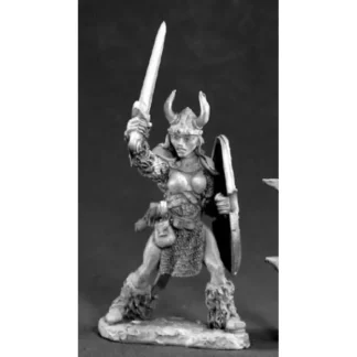 Reaper Miniatures Ingrid Female Viking Warrior 03384 Dark Heaven Unpainted Mini - Your Source for Gaming Essentials Outlet